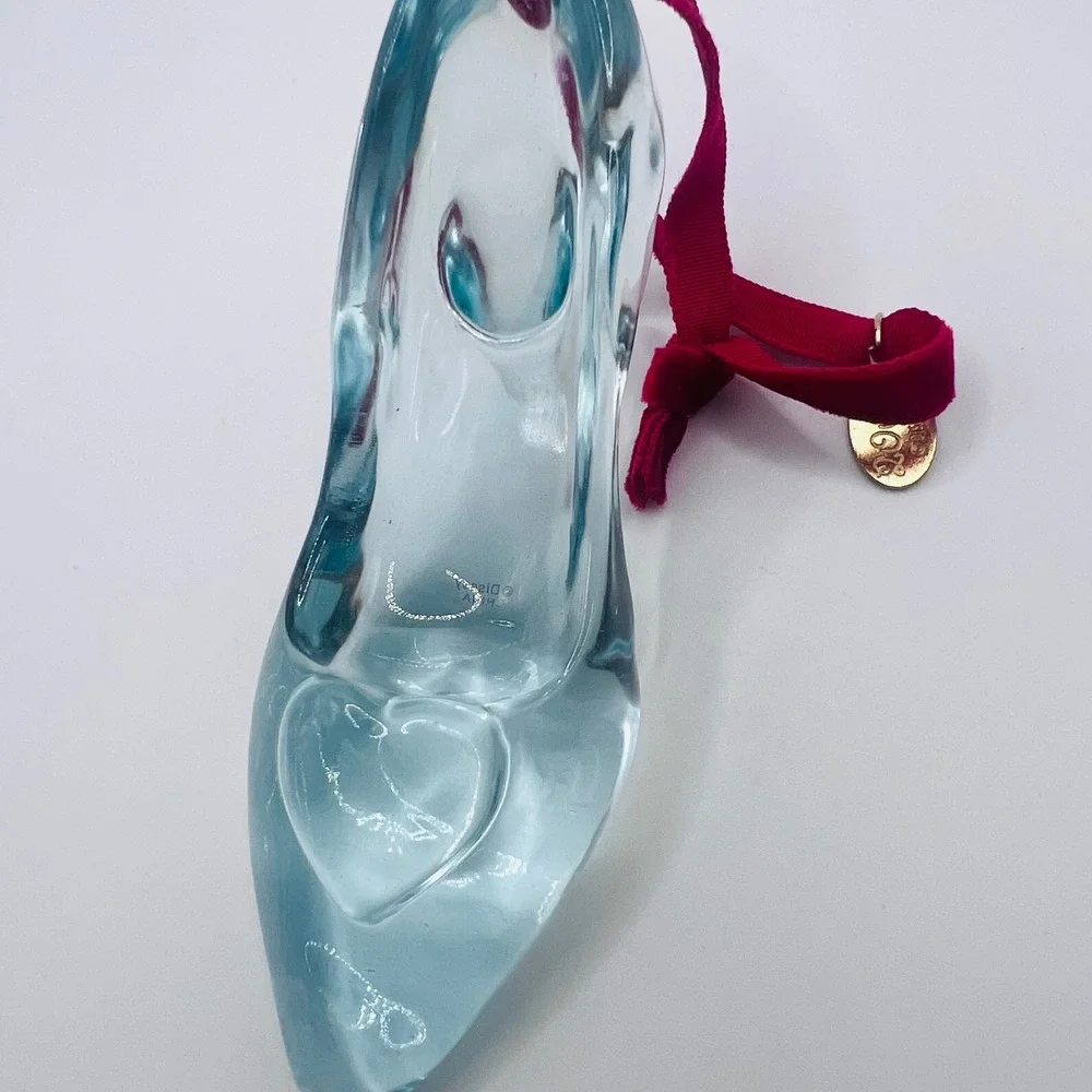 DISNEY Sketchbook‎ Ornament Cinderella's Glass Slipper 2008 Disney Store Xmas